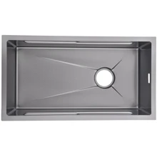 Кухонная мойка Lefton Single Bowl Honeycomb Embossed Anti-scratch Kitchen Sink-KS2201 Grey: Форма Прямоугольная