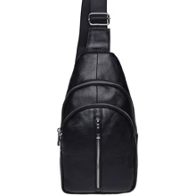 Чоловіча сумка-слінг Keizer чорна (K1155-black): Стать Чоловік