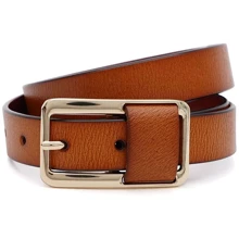 Жіночий ремінь Borsa Leather коричневий (CV18011c-brown): Стать Женский