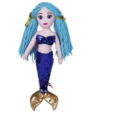 Мягконабивная кукла с пайетками Fancy Dolls Русалка (KUKL3): Возраст от 3 лет