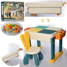 Стол-конструктор TABLE BLOCK со стульчиком, UG901 Shantou: Тип набор
