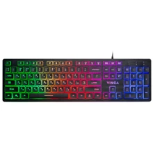 Клавиатура Vinga KB410 black: Подключение проводное