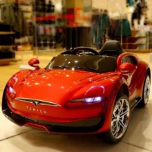 Електромобіль Baby Tilly Eva Red (T-7636): Вид автомобіль