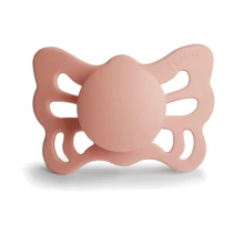 Пустышка Frigg Butterfly Pretty in Peach size 1 (0-6 m) персик (001173): Возраст до 6 месяцев