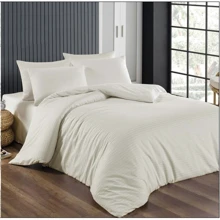 Комплект постельного белья КПБ LightHouse Sateen Stripe Cream страйп-сатин евро (603647_2,0): Материал страйп-сатин