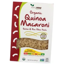 NOW Foods QUINOA MACARONI PASTA GF ORG 8 OZ Органічні макарони киноа: Стать унісекс