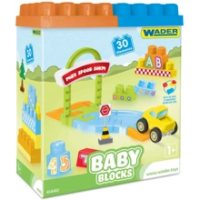 Конструктор Wader Baby Blocks 41440: Производитель Wader