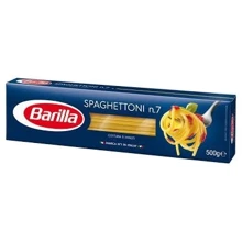 Макарони Barilla №7  Spaghettoni 500 г (8076800195057/DL3422): Вага нетто 500 г