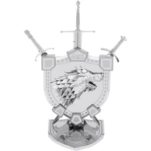 Металевий 3D конструктор Fascinations Game of Thrones - House Stark Sigil, ICX125: Виробник Fascinations