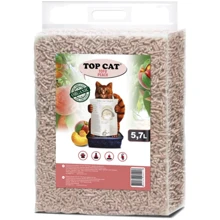 Наполнитель для кошачьего туалета Top Cat Tofu персик 5.7 л (4820169480217): Вид Соевый