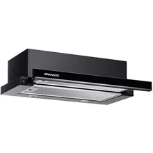 Вытяжка GRANADO Telde 603-700 black glass: Тип воздухоочистителя Рециркуляция, Отвод