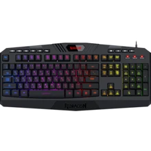 Клавиатура Redragon Harpe2 USB UKR Black (77484): Подключение проводное