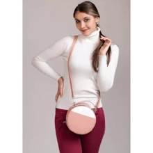 Женская сумка кросс боди Sambag Bale MZN пудрово-белая (52200606): Пол Женский