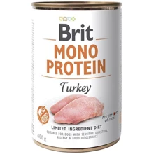 Brit Mono Protein Turkey 0.4 кг: Тип Влажный корм