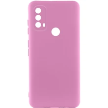 Чехол для телефонов Lakshmi Case Silicone Cover Full Camera Pink for Motorola Moto E40: Совместимость Motorola Moto E40