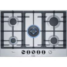 Варильна поверхня газова Bosch PCQ7A5M90R: Розташування панелі спереду