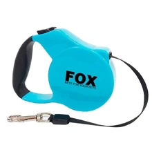 Поводок-рулетка Fox синий лента 5мх25кг (FD706-5M Blue): Тип шнура Лента