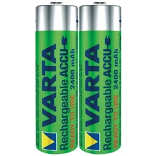 Varta AA 2400mAh NiMh 4pcs Power ACCU (56756101404): Емкость 2400 мАч