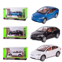 Коллекционная машина Автопром Tesla 1:22 3 цвета со световыми и звуковыми эффектами (7574ABC): Тип Готовая модель