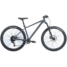 Велосипед Cyclone SLX 29" PRO trail 2 M 455 мм серый 2022: Материал рамы Алюминий