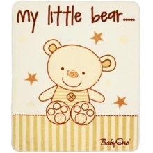 Одеяльце сатиновое BabyOno Плюш 80х100см Мишка (1409/01): Производитель BabyOno