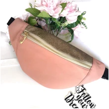 Жіноча поясна сумка Sambag Hoso MSO пудра (82119006bm): Стать Женский