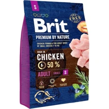 Сухой корм Brit Premium Dog Adult S для взрослых собак мелких пород 3 кг (8595602526291): Тип Сухой корм