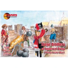 Набор фигурок Mars Figures Осадная артиллерия Императорской армии (Тридцатилетняя война) (MS72038): Производитель Mars Figures