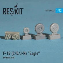 Смоляные колеса RESKIT для самолета F-15 (C/D/J/N) Eagle: Производитель RESKIT