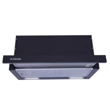 Витяжка Minola HTL 6915 BL 1300 LED: Тип фільтра повітря Рециркуляція, Відведення