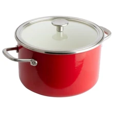 Каструля KitchenAid Steel Core 24 см 6 л червоний (CC003270-001): Тип Традиционная