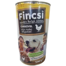 Вологий корм для собак Fincsi Курка 1240 г (5999883273005): Тип Влажный корм
