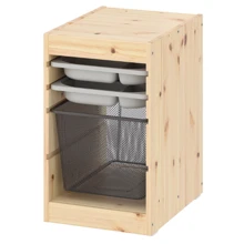 Стеллаж с контейнерами/лотками ІКЕА TROFAST 32х44х52 см (695.332.70): undefined undefined