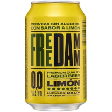 Упаковка безалкогольного пива Free Damm Lemon, світле фільтроване, 0% 0.33л x 24 банки (EUR8410793296139): Об'єм, л 0.33