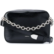 Женская сумка кросс боди Furla Block Mini черная (1055816): Пол Женский