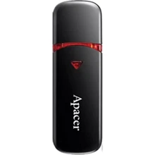 USB-флешка Apacer AH333 16GB USB 2.0 Black (AP16GAH333B-1): Стандарт USB USB 2.0