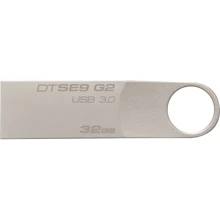 USB-флешка Kingston 32GB DataTraveler SE9H G2 USB 3.0 Silver (DTSE9G2/32GB): Стандарт USB USB 3.0