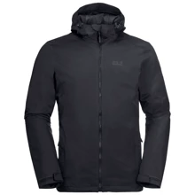 Куртка Jack Wolfskin Frosty Morning JKT M 1113721-6000 46 черная зимняя с капюшоном: Вид Куртки