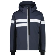 Горнолыжная куртка CMP Man Jacket Zip Hood (31W0107-U911) 46 синяя с капюшоном: Вид Горнолыжные куртки