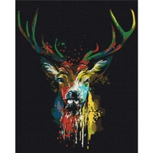 Картина по номерам Brushme Красочный олень 40x50 см (BS51379): Производитель Brushme