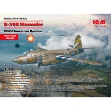 Американский бомбардировщик ICM B-26B Marauder времен Второй мировой войны ICM48320: Производитель ICM