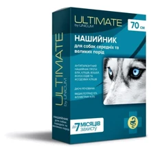 Ошейник от блох, клещей, вшей и власоедов Unicum Ultimate для собак 70 см (UL-053): Тип Ошейники