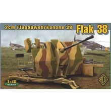 Модель Ace ПВО 2cm Flugabwehrkanone 38 Flak 38 (ACE48103): Производитель ACE