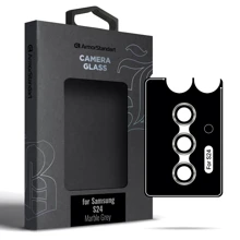 Аксессуар для смартфона ArmorStandart Tempered Glass Supreme Black Icon Marble Grey for Camera Samsung S921 Galaxy S24 (ARM76606): Совместимость Samsung S921 Galaxy S24