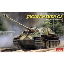 Модель Rye Field Model Jagdpanther G2 с полным интерьером и рабочими траками (RFM-RM5022): Производитель Rye Field Model