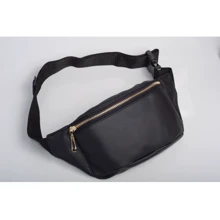 Женская поясная сумка Sambag Tirso MSG черная (80115001): Пол Женский