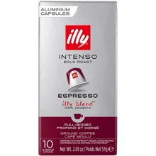 Кофе в капсулах ILLY Espresso Intenso 100% Арабика 10x5.7 г (8003753158648): Вид напитка Кофе в капсулах