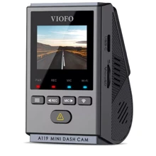 Viofo A119 Mini: Кут огляду, градусів 140