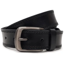 Мужской ремень Borsa Leather черный (V1125FX02-black): Пол Мужской
