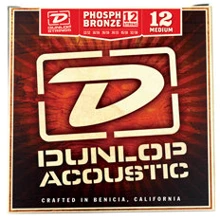 Струна для гитар Струны DUNLOP DAP1252J PHOSPHOR BRONZE MEDIUM-12 (12-52): Тип Комплект струн